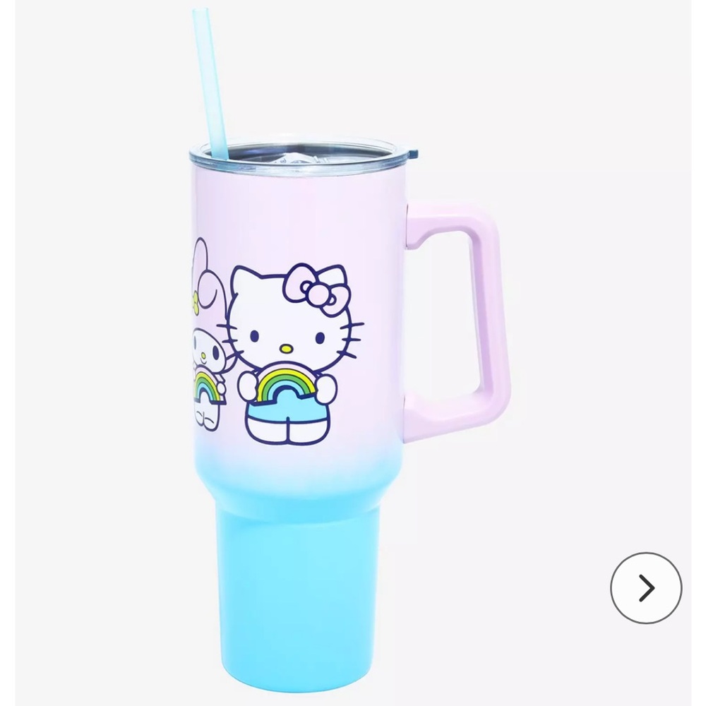 New Sanrio and friends 40oz ombré stainless steel travel cup